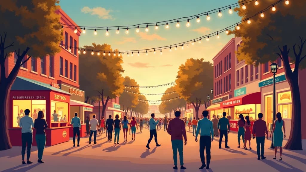 Editorial illustration: Exciting Weekend Events in Cape Girardeau: October 9-11