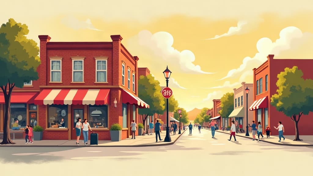 Editorial illustration: Kid-Friendly Restaurants in Cape Girardeau